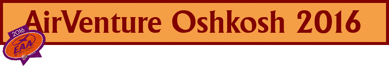 EAA AirVenture Oshkosh 2016